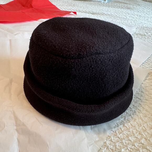 Black Neckworks Crown Cap/Hat Soft Polyester - Picture 1 of 4